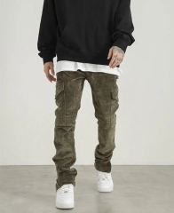 Factory Custom Trendy 100% Corduroy Breathable Comfortable Jogger Pants Also Suitable For Street Casual Pants