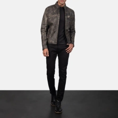Men's Leather Jackets Genuine Men Black Leather Jacket/men Leather Jackets/pakistan Leather Jackets For Men