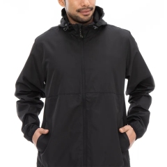 Oem Fashion New Waterproof Tactical Skin Jacket Men Raincoat Thin Coat Patchwork Windbreaker Jacket