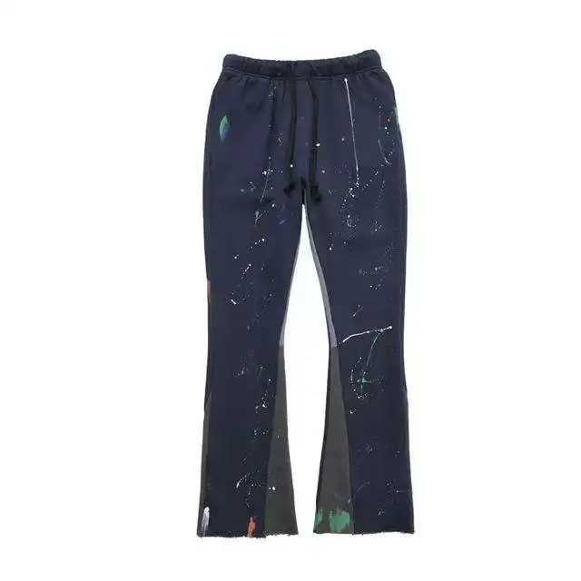 Fashion Flare Joggers Track Pants Custom Loose Flare Sweat Pants Men Flared Sweatpants Men