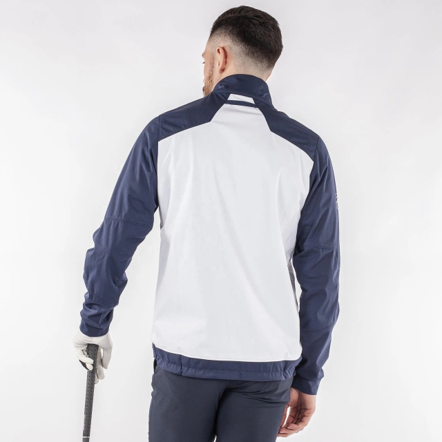 Custom Logo Zip Up Sweatshirt Golf Jacket Waterproof Soft Shell Jacket For Men