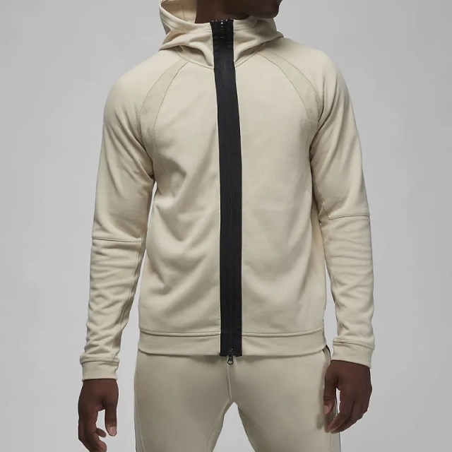 Oem Cotton Sweatsuit Hoodie Patchwork Pant Men Tracksuits For Men Stacked Joggers Flared Men's Two Pieces Jogger Sets