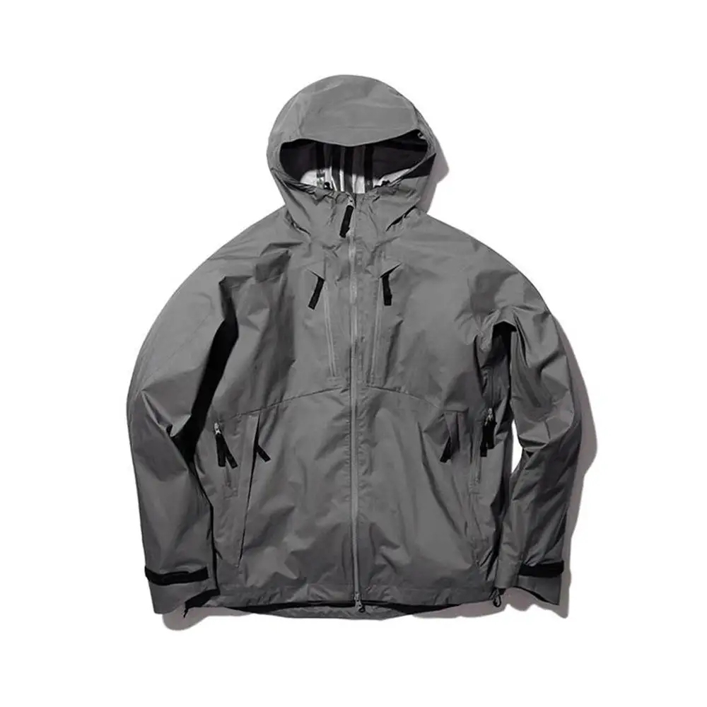 High Quality Custom Men's Waterproof Jacket Outdoor Sport Soft Shell With Hood Jacket Running Hiking Rain Men's Jackets