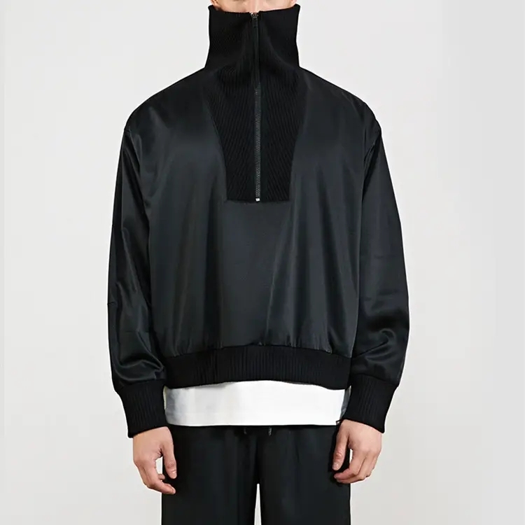 Custom Design Oem Luxury Wool Velour Suede Faux Fur Artcic Spring Winter Outdoor Casual Men's Long Jackets & Coats