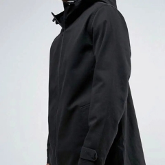 High Quality Cool Men Black Custom Own Logo Winter Men Jacket