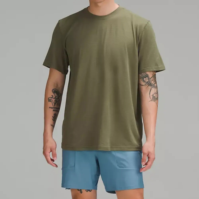 Mens Gym Wear Casual Cotton Fitness Men's T-shirts Sweatsuit Fashion Plain Oversized Quick Fit Gym T-shirt For Men