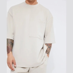 Custom Spandex Running T-shirt High Quality Printing Blank T-shirt Cotton Screen Print Plus Size Men's Oversized Graphic Tee