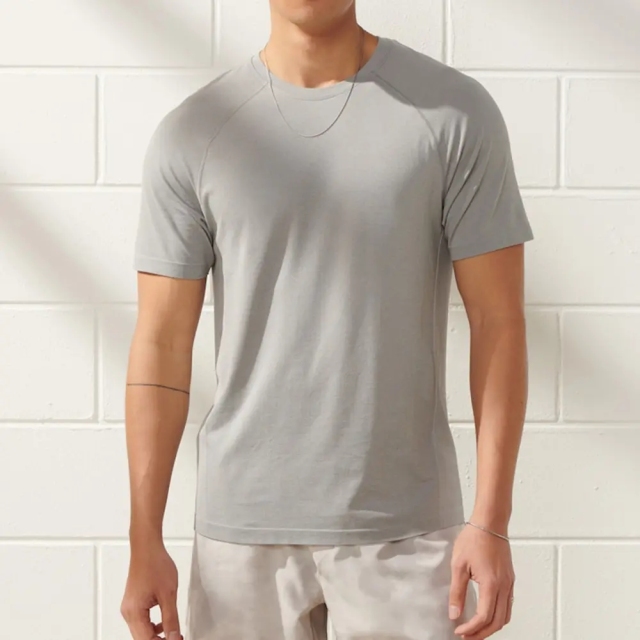 Custom Quick-drying T-shirt Men's Loose Breathable Sports Fitness Clothes Running Training Gym Mens T-shirt Fitness