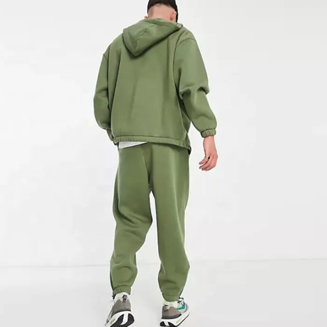 Manufactures Cotton Luxury Branded Sports Oversized Blank Tracksuits For Men