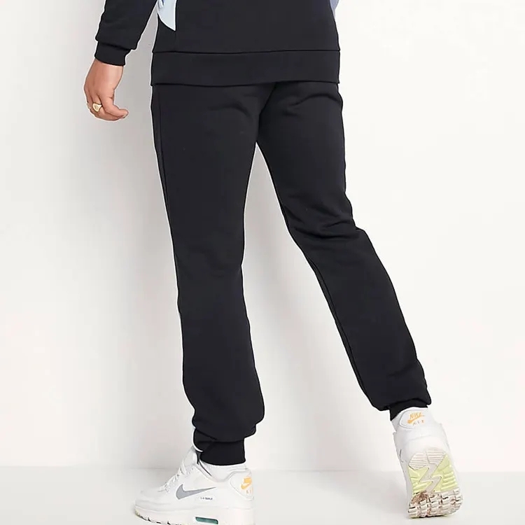 New Arrival Slim Fit 2 Pieces Men Sweatsuit Cotton Custom Design Color Blocks Tracksuits For Men Jogging