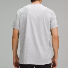 T- Shirt For Men Sports Quick Dry Breathable T Shirt Fitness 95% Cotton 5% Spandex Workout Gym Training Men T Shirt