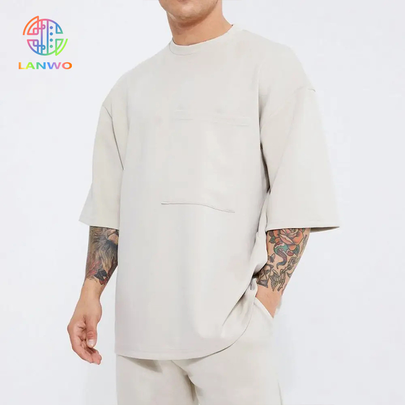 Custom Spandex Running T-shirt High Quality Printing Blank T-shirt Cotton Screen Print Plus Size Men's Oversized Graphic Tee