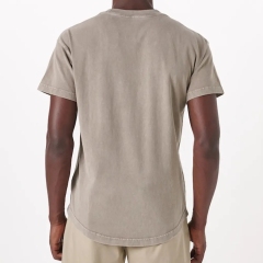 Summer Men's Quick Drying Elastic Sports T-shirt With Round Neck,Breathable,Sweat-wicking,Fitness And Running Short Sleeves