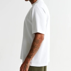 100% Polyester Gym T-shirt Custom 250gsm Oversized T Shirt Plus Size Men's T-shirts For Men 100% Cotton