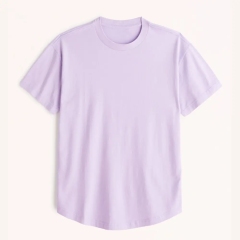 Round Neck Male Sports Bodybuilding Muscle Training Fitness Men's Fitted Tee Exercise Workout Gym T-shirts