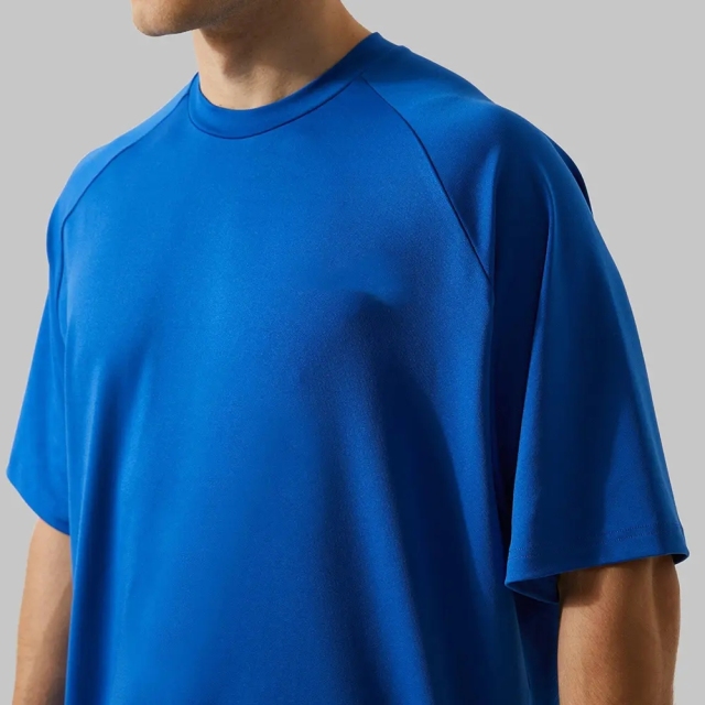 Plus Size Men's Oversize Heavy Organic Cotton T-shirt Custom Graphic Print Logo Oversized Blank Unisex T Shirt