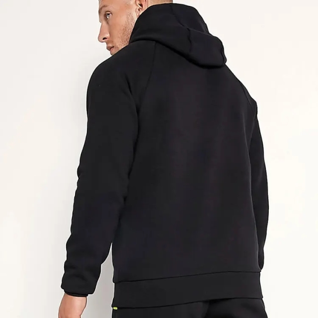 Fashion Design Loose Fit 2 Pieces Sweat Suit Men Streetwear Color Blocks Panel Custom Tracksuits Men Training Wear