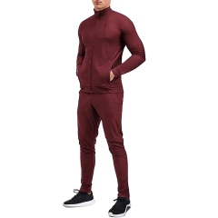 Men's Casual Athletic Tracksuit Full Zip Sweat Suits Jogging 2-piece Set,Premium Zip Up Hoodie Custom Man Jogging Set