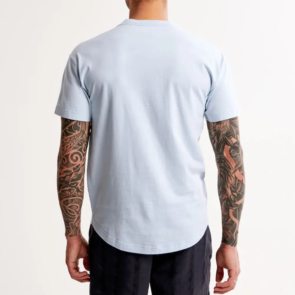 Summer Men's Quick Drying Elastic Sports T-shirt With Round Neck,Breathable,Sweat-wicking,Fitness And Running Short Sleeves