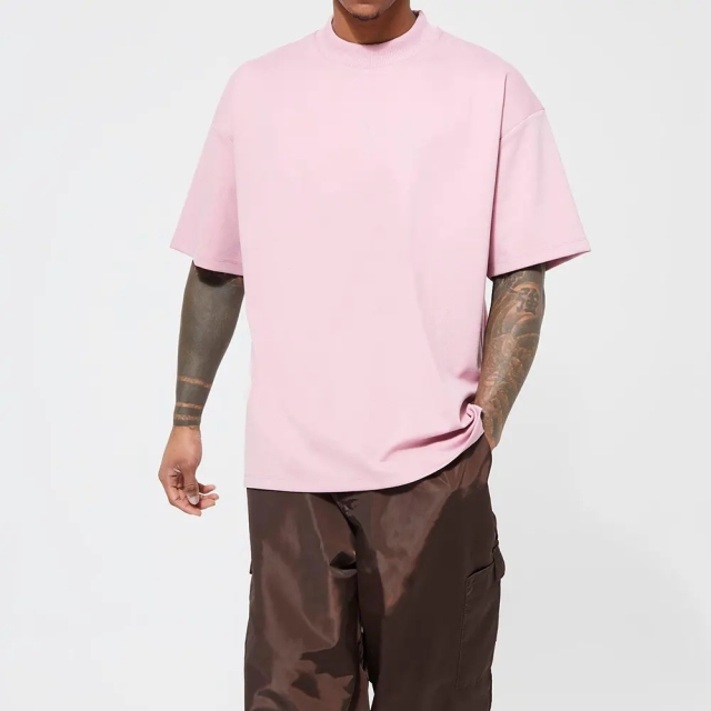 100% Organic Cotton Men's T-shirts Custom Logo Men Printing Custom T Shirt Printing Plain Oversized T Shirts