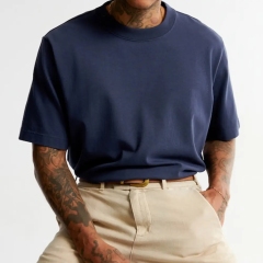 100% Polyester Gym T-shirt Custom 250gsm Oversized T Shirt Plus Size Men's T-shirts For Men 100% Cotton