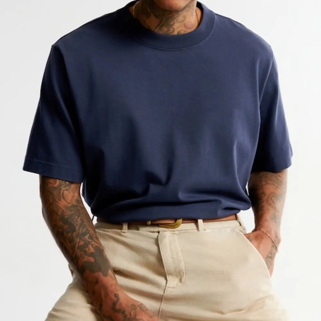 100% Polyester Gym T-shirt Custom 250gsm Oversized T Shirt Plus Size Men's T-shirts For Men 100% Cotton