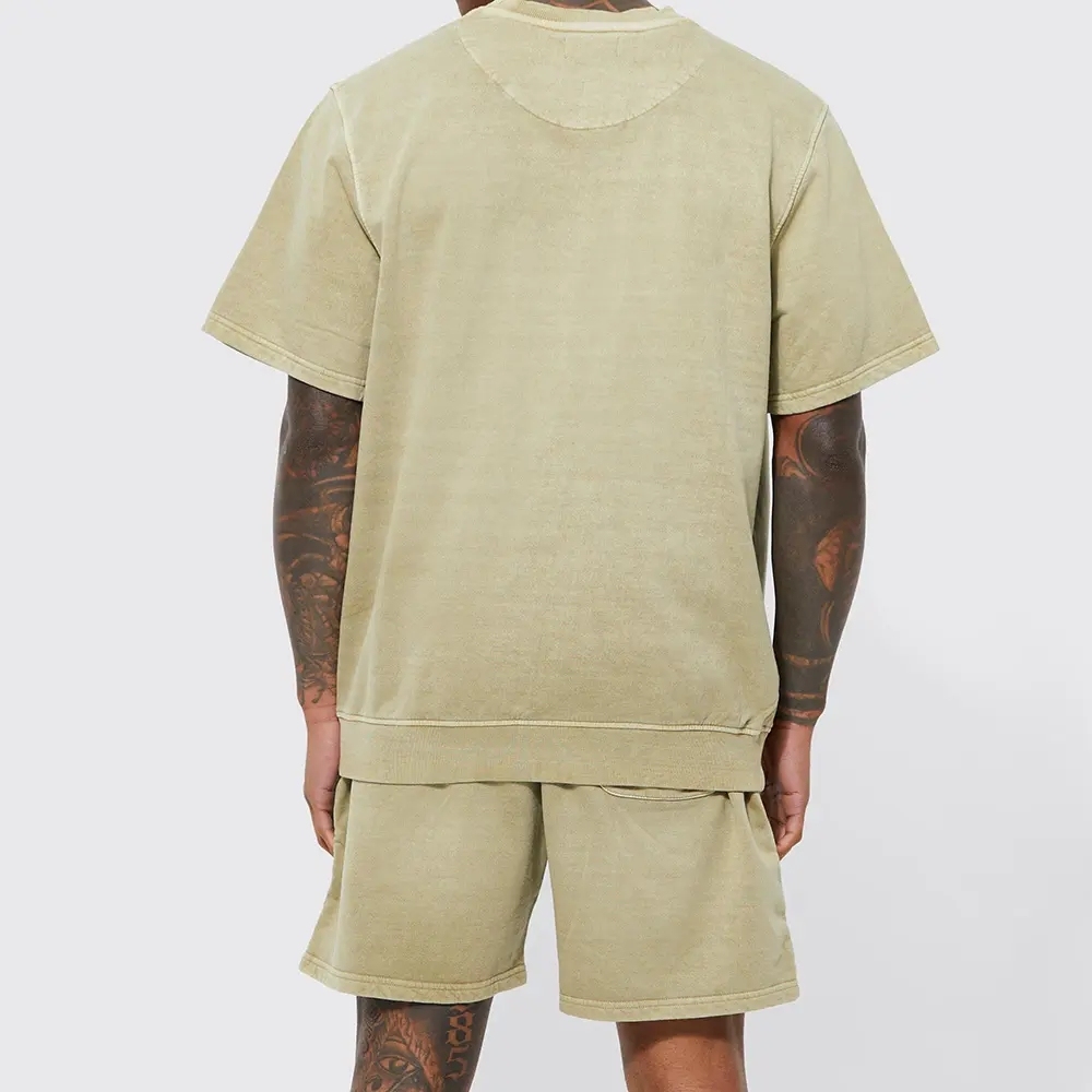 Unisex T Shirt Cotton T Shirts Custom Logo Screen Print Heavyweight T-shirt Drop Shoulder T-shirts /plus Size Men's T-shirts