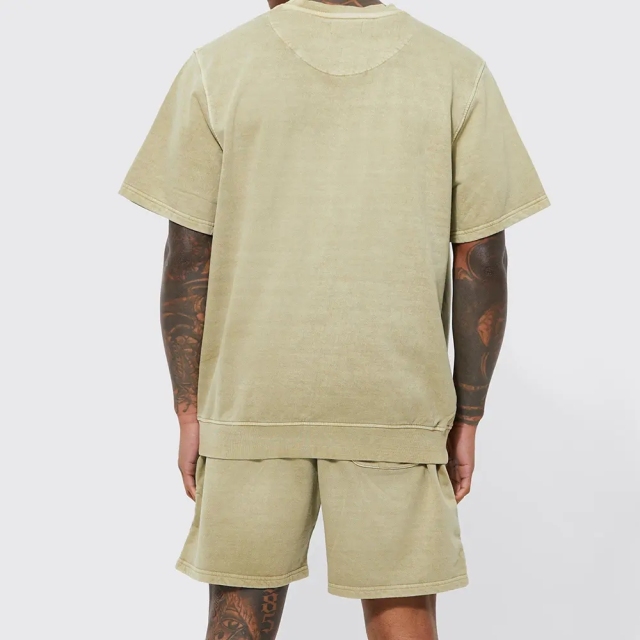 Unisex T Shirt Cotton T Shirts Custom Logo Screen Print Heavyweight T-shirt Drop Shoulder T-shirts /plus Size Men's T-shirts