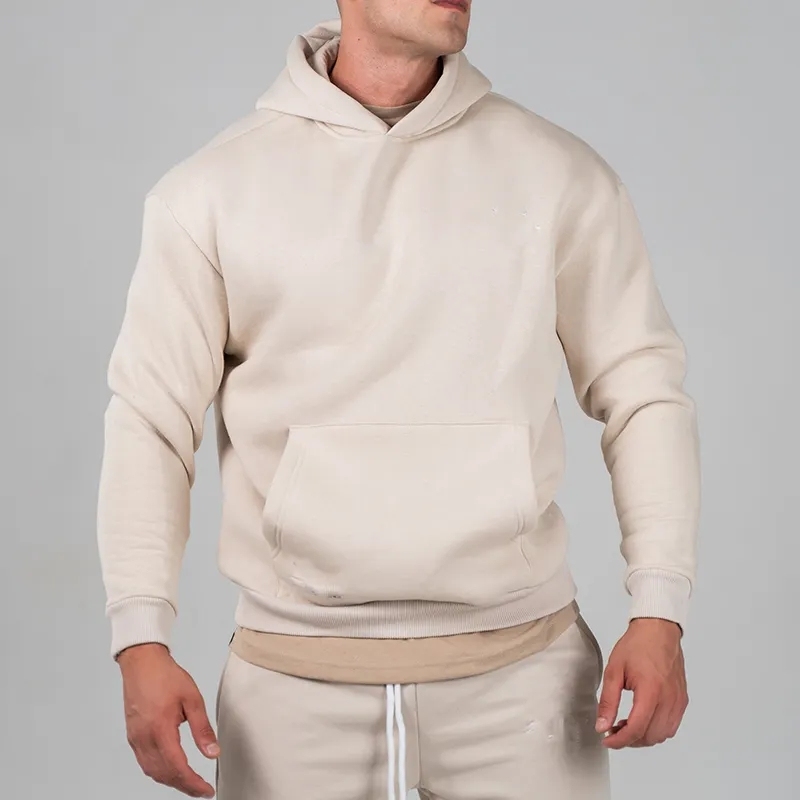 Men Tracksuits Gym Cotton Regular Fit Hoodies Gym Sports Jogging Sets For Men