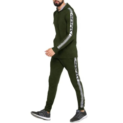 Winter Men's Track Suits Private Label Jogger Sets Tech Fleece Tracksuits Men With Pullover Hoodies Custom Embroiders Sweat Suit