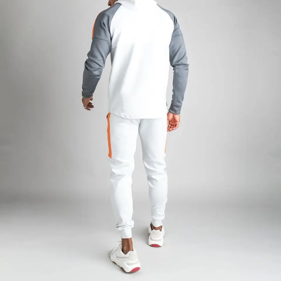 Wholesale 2023 Fashion 3 Color Track Suits Running Sport Track Suits Thin With Hoodie