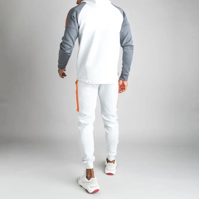 Wholesale 2023 Fashion 3 Color Track Suits Running Sport Track Suits Thin With Hoodie