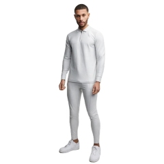 Latest Design Custom Luxury Jogger Set Knit Cotton Hooded Sport Swear Male Joggers Set