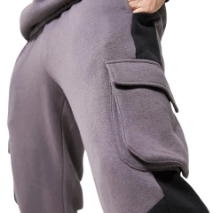 Wholesale Training Jogging Sweatsuits Unisex Cargo Tracksuit Heavyweight Mens Sweatpants And Hoodie Set Custom Logo Tracksuit