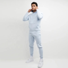 Latest Design Custom Luxury Jogger Set Knit Cotton Hooded Sport Swear Male Joggers Set