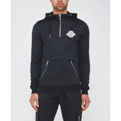 Custom Made Sweatsuit With Side Stripe Sublimated Work Tracksuit /navy Blue Sweat Suit For Men