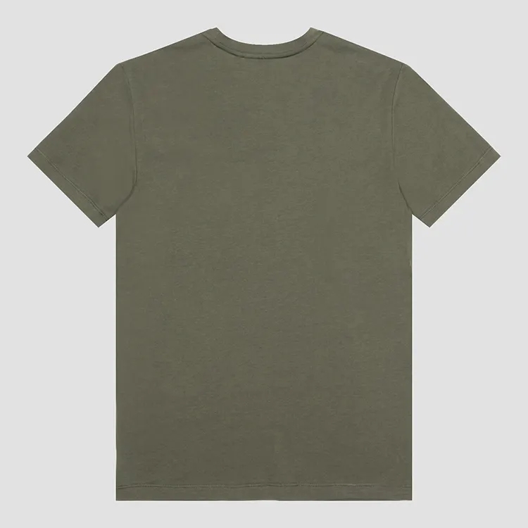 Men's 100% Cotton Blank T Shirts High Quality Rib Crew Neck Normal Fitting Custom Logo Design Slim Fit T-shirt For Men