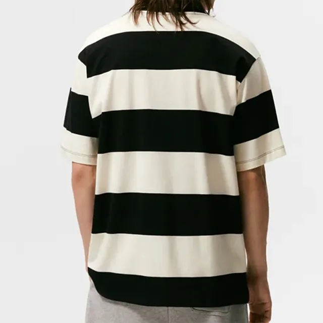 Luxury Design High Quality Custom Color Cut And Sew New Fashion Men T Shirt Abstract Crew Neck Tshirt Thick Fabric