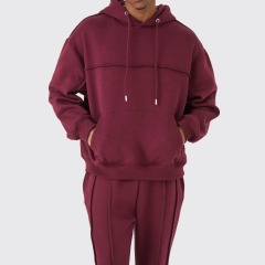 2023 Custom Men's Tracksuit Heavy Weight Cotton Suit Customized Embroidery Logo 3d Stitching Tracksuit For Men