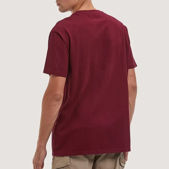 Men's 100% Cotton Blank T Shirts High Quality Custom Logo Design Drop Shoulder Oversized Casual T-shirt For Men