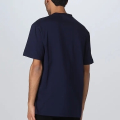 Men's 100% Cotton Blank T Shirts High Quality Oversized Casual Custom Logo Design Drop Shoulder T-shirt For Men