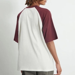 Men's Heavy Cotton Custom High Quality Logo Blank T Shirts Oversized Rib Crew Neck Plain Tee Luxury Loose T-shirts For Men