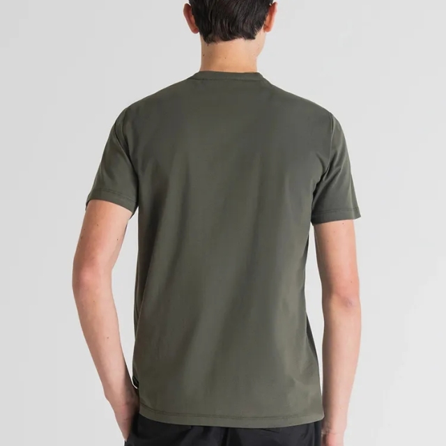 Men's 100% Cotton Blank T Shirts High Quality Rib Crew Neck Normal Fitting Custom Logo Design Slim Fit T-shirt For Men