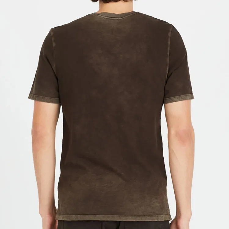 Men's 100% Cotton Custom Logo Blank T Shirts High Quality Normal Fitting Crew Neck Slim Fit T-shirts For Men