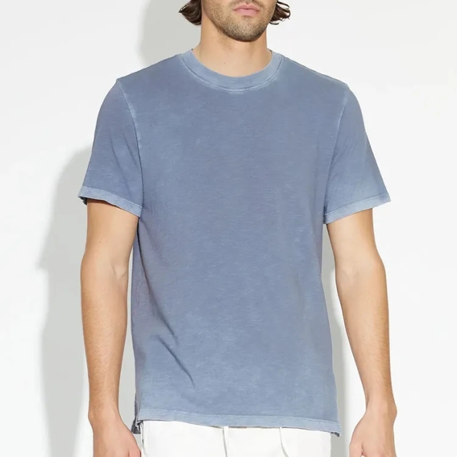 Men's 100% Cotton Custom Logo Blank T Shirts High Quality Normal Fitting Crew Neck Slim Fit T-shirts For Men