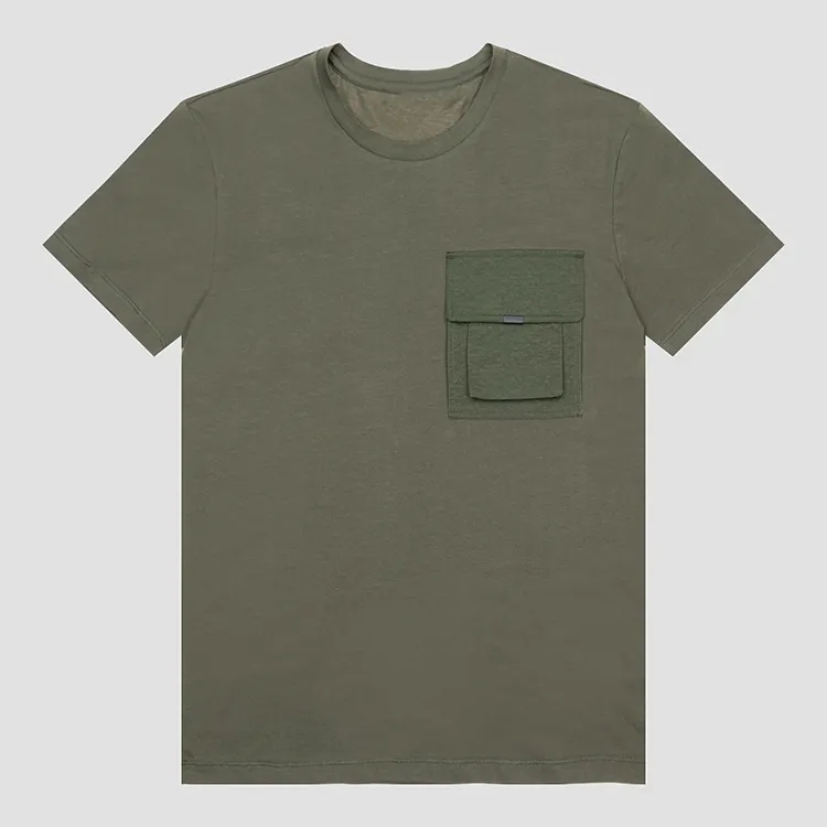 Men's 100% Cotton Blank T Shirts High Quality Rib Crew Neck Normal Fitting Custom Logo Design Slim Fit T-shirt For Men