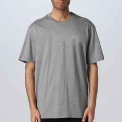 Men's 100% Cotton Blank T Shirts High Quality Oversized Casual Custom Logo Design Drop Shoulder T-shirt For Men