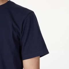 Men's 100% Cotton Custom Logo Blank T Shirts Normal Fitting Plain Tee Luxury Loose T-shirts For Men