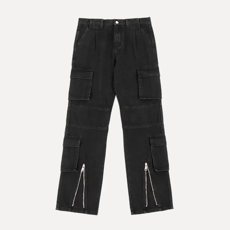 Mens Clothing Fashion Cargo Pants Streetwear Baggy Casual Techwear Pants Trousers For Men