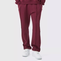 2023 Custom Men's Tracksuit Heavy Weight Cotton Suit Customized Embroidery Logo 3d Stitching Tracksuit For Men